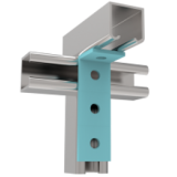 1+3 Hole 90&deg; Bracket HDG